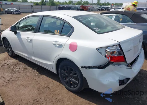 2012 Honda Civic Lx from USA, damaged, VIN 19XFB2F58CE061059